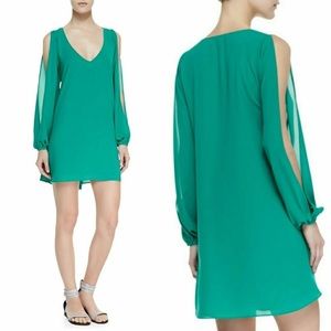 Green Emerald Lovers + Friends Cocktail Dress